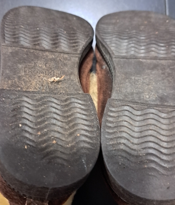 Vintage Rare Find Genuine Reindeer Fur Boots  Size 5 (34) - Picture 12 of 12